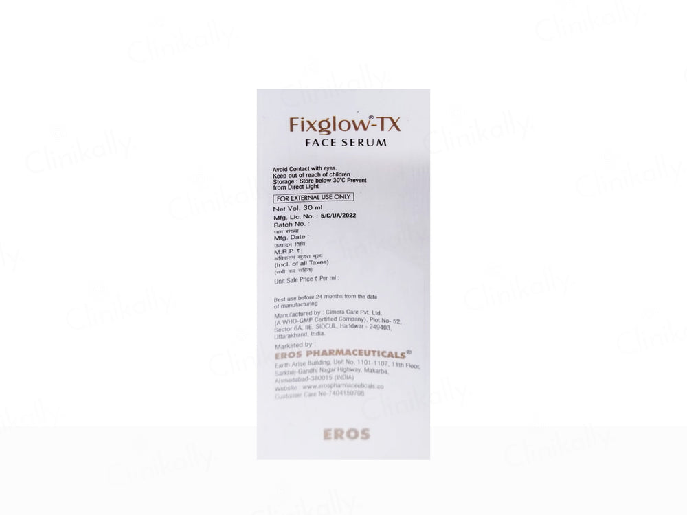 Fixglow-TX Face Serum