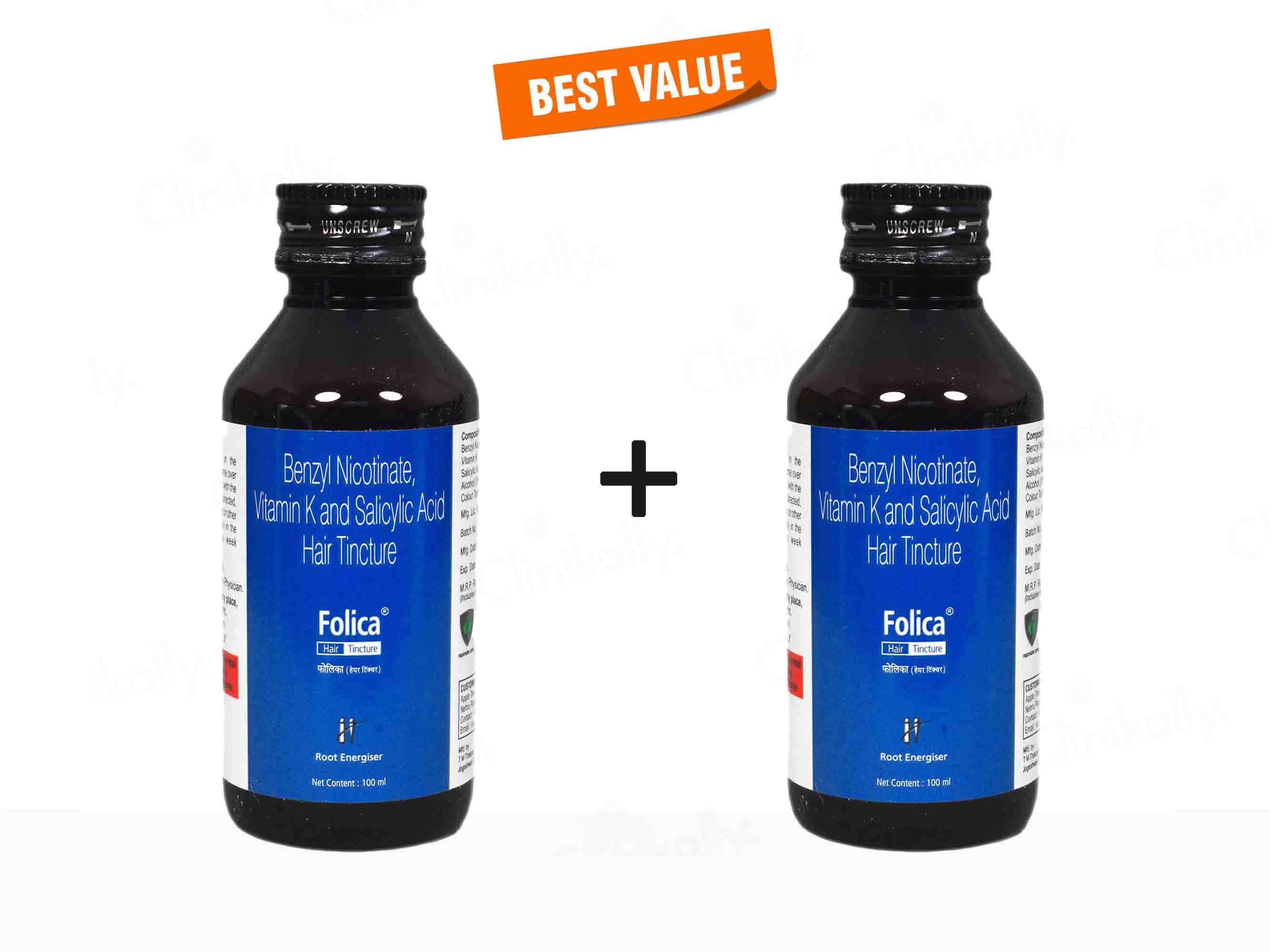 Folica hair tincture - Clinikally