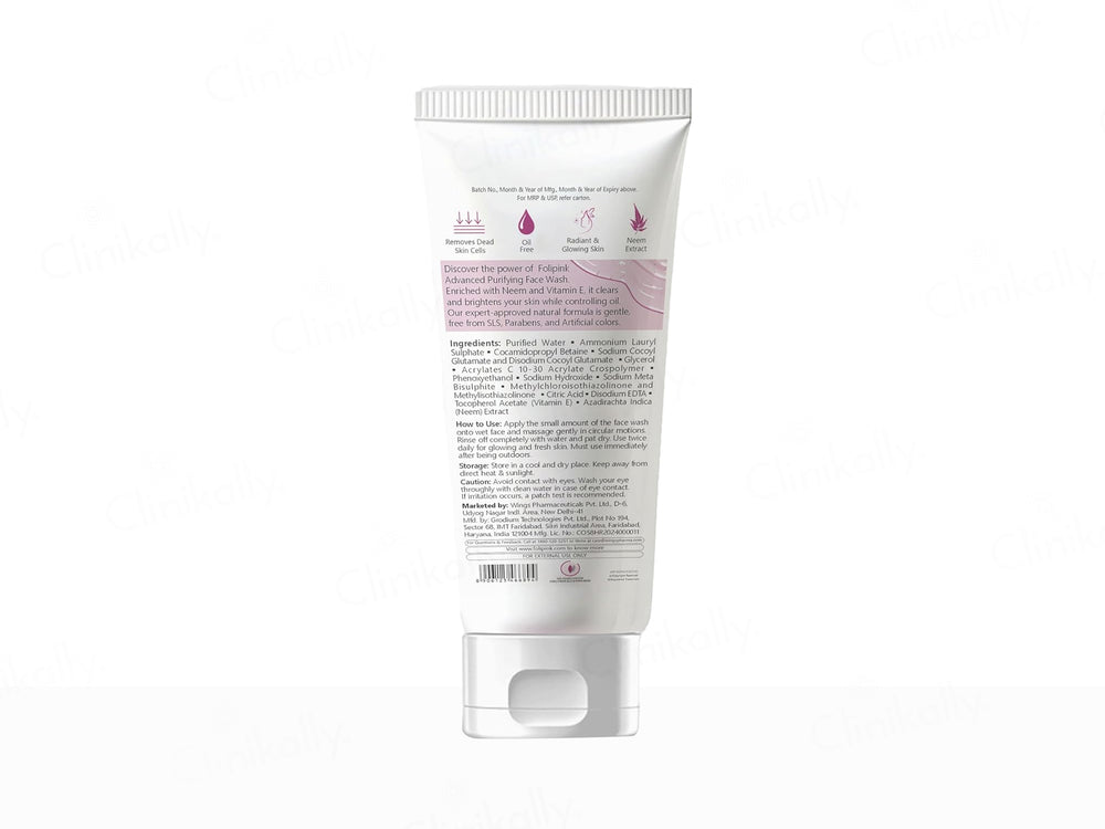Folipink Advanced Purifying Face Wash