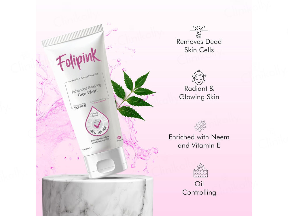 Folipink Advanced Purifying Face Wash