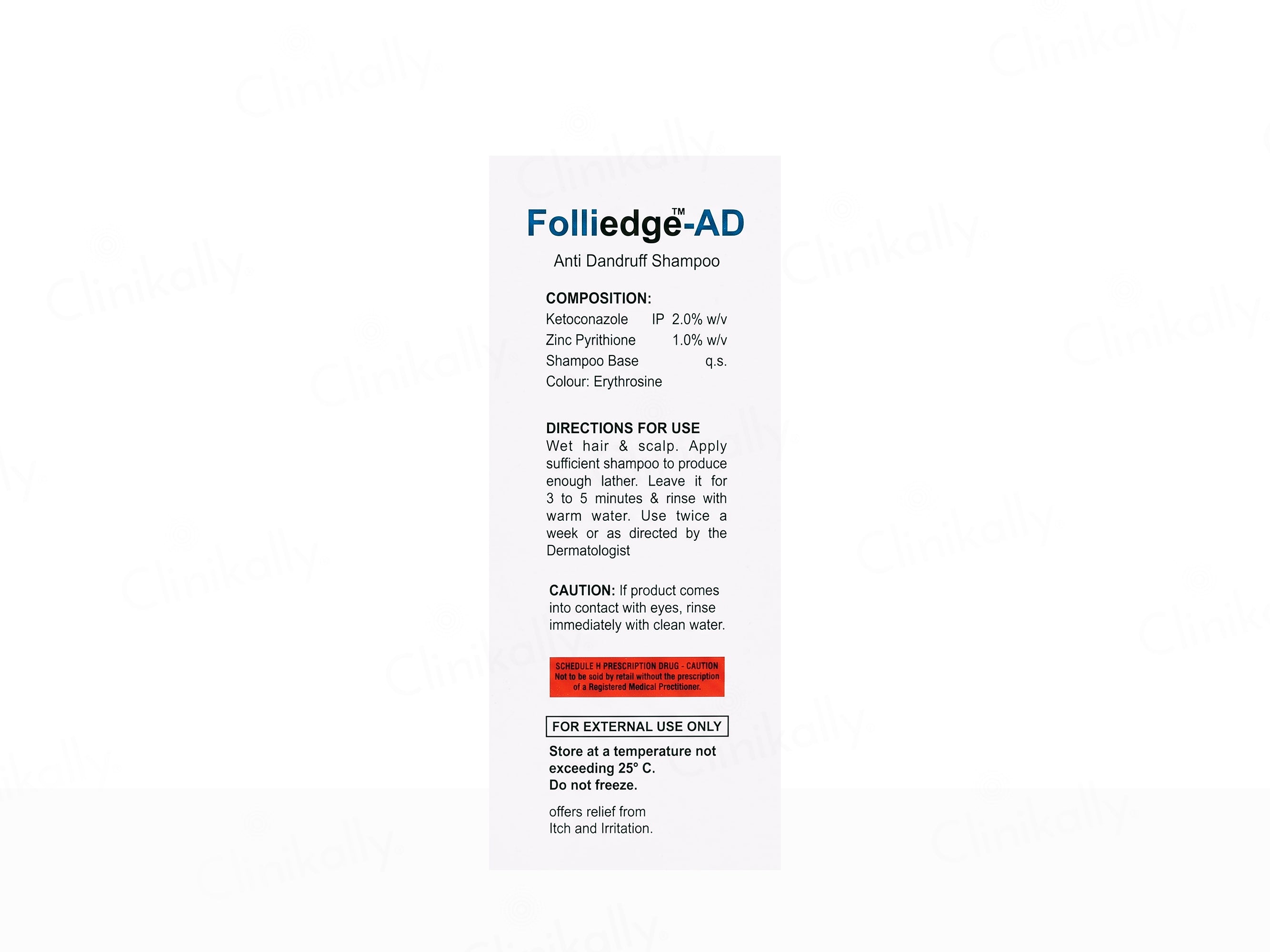 Folliedge-AD Anti-Dandruff Shampoo