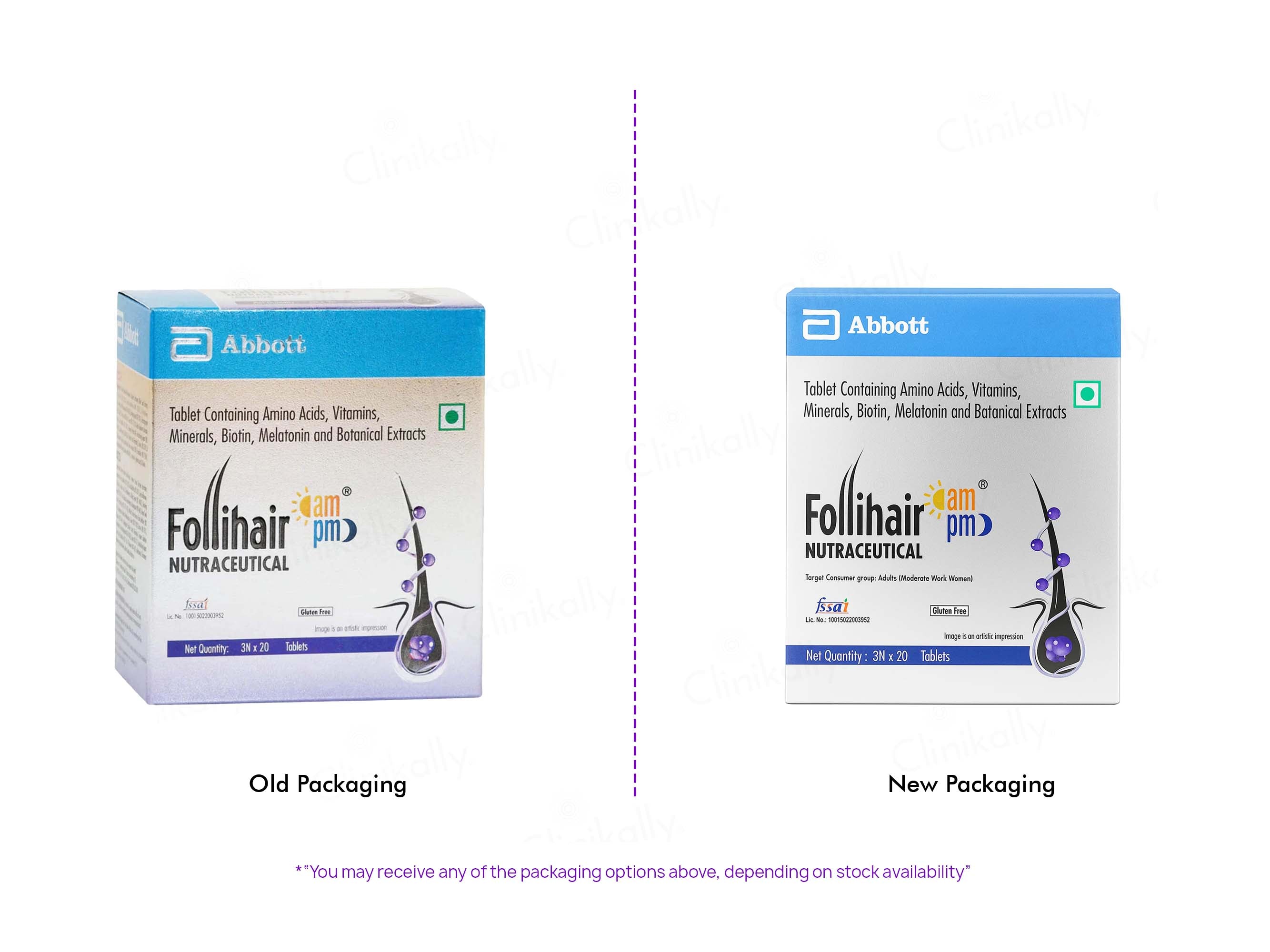 Follihair Nutraceutical Am Pm Tablet