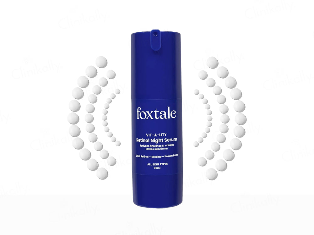 Foxtale 0.15% Retinol Night Serum