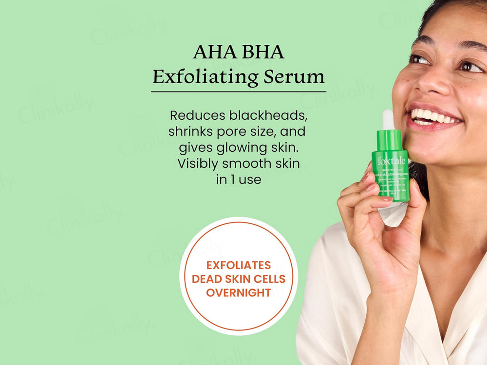 Foxtale AHA BHA Exfoliating Serum