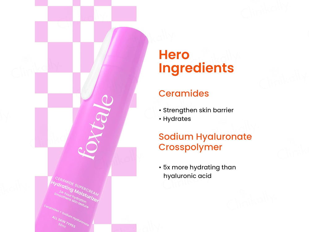 Foxtale Ceramide Supercream Hydrating Moisturizer