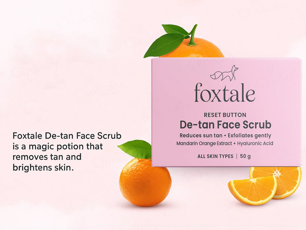 Foxtale De-Tan Face Scrub