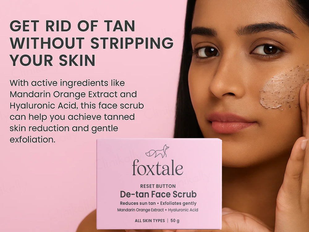 Foxtale De-Tan Face Scrub
