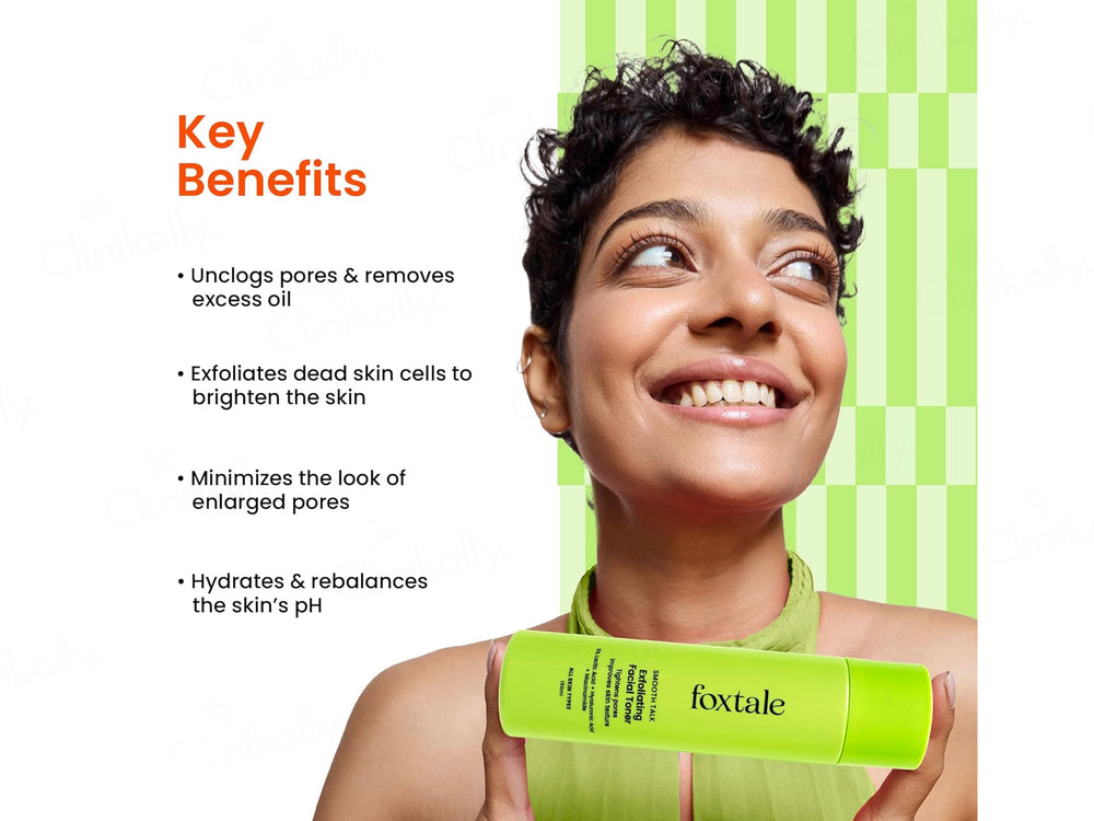 Foxtale Exfoliating Facial Toner