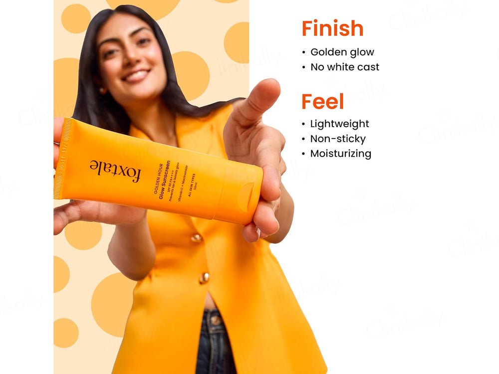 Foxtale Glow Sunscreen SPF 50 PA++++