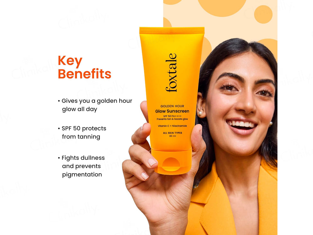 Foxtale Glow Sunscreen SPF 50 PA++++
