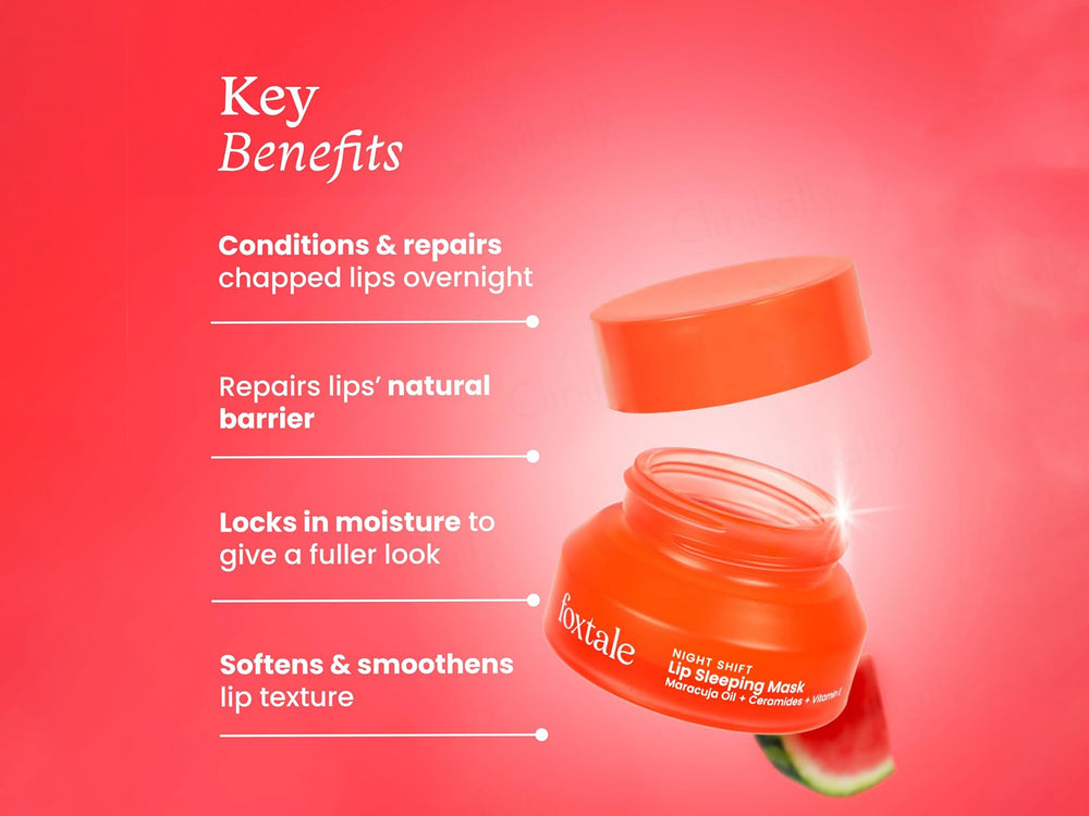 Foxtale Lip Sleeping Mask with Maracuja Oil