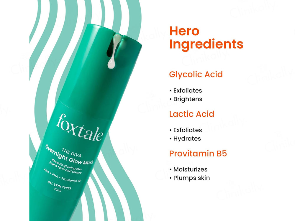 Foxtale Overnight Glow Face Mask