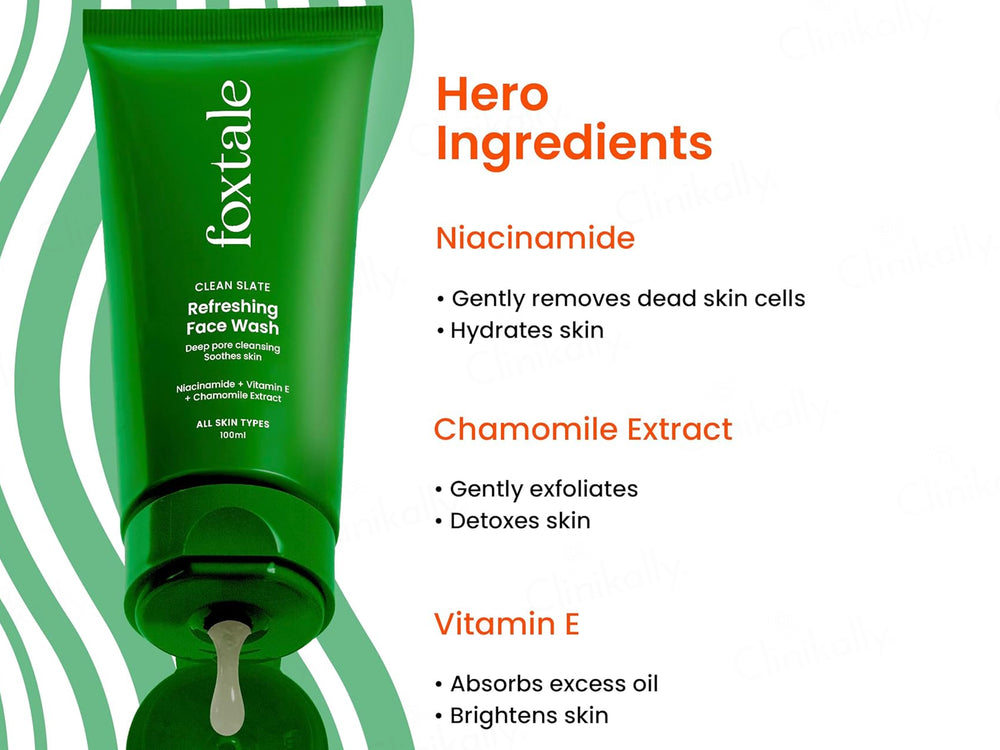 Foxtale Refreshing Face Wash