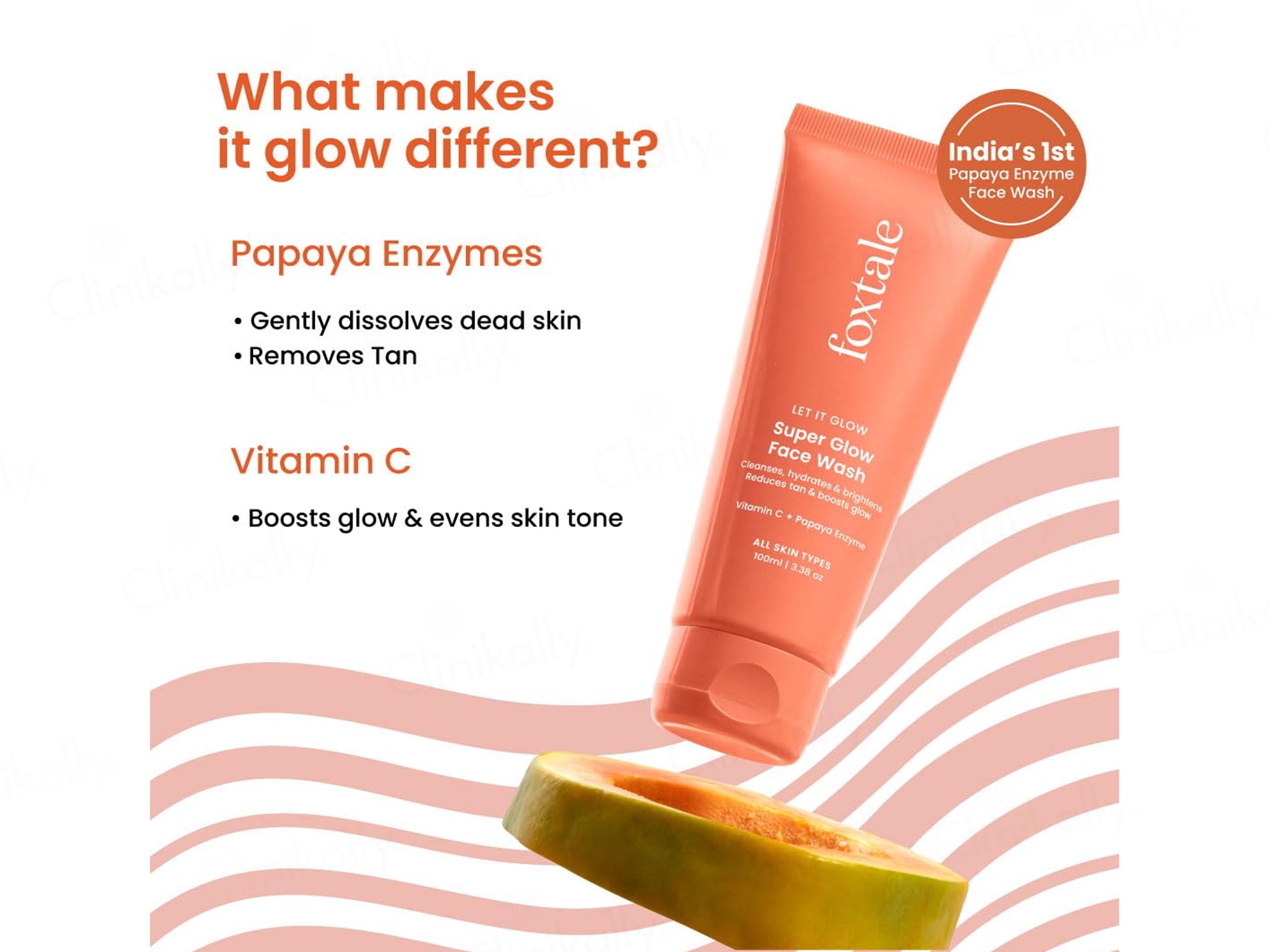Foxtale Super Glow Face Wash