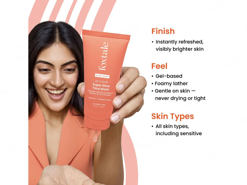 Foxtale Super Glow Face Wash