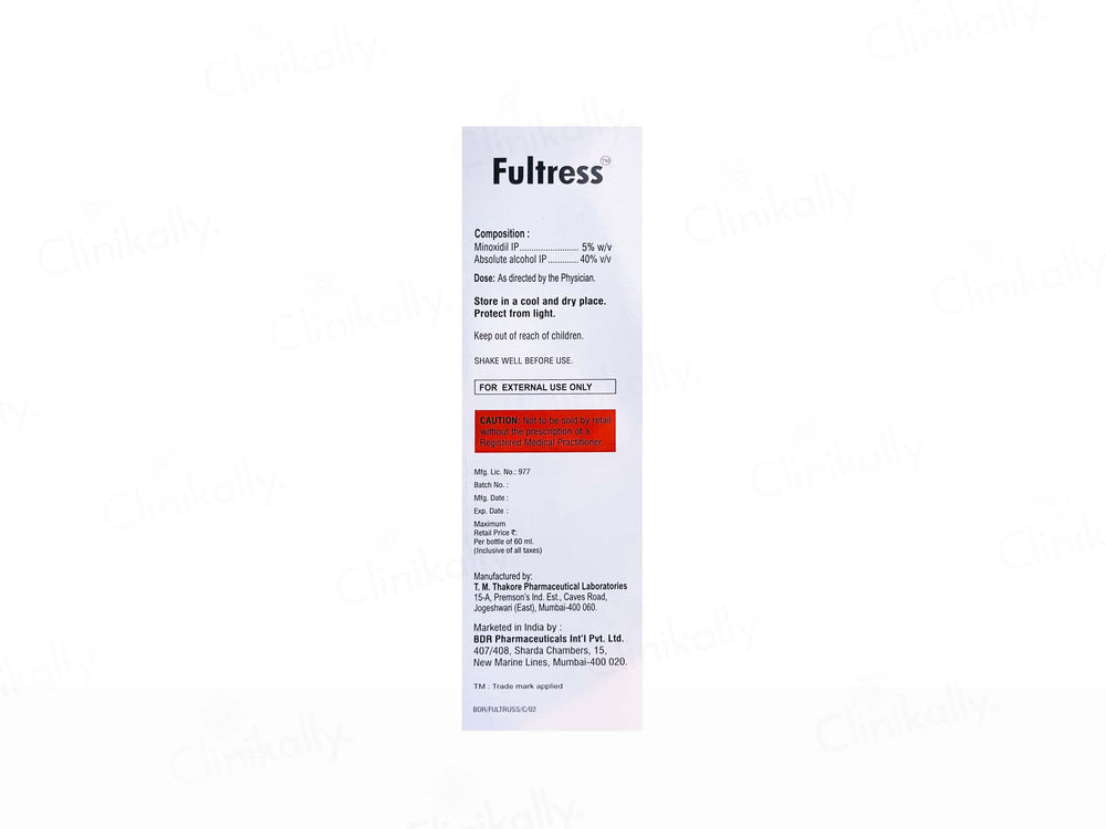 Fultress 5% Topical Solution