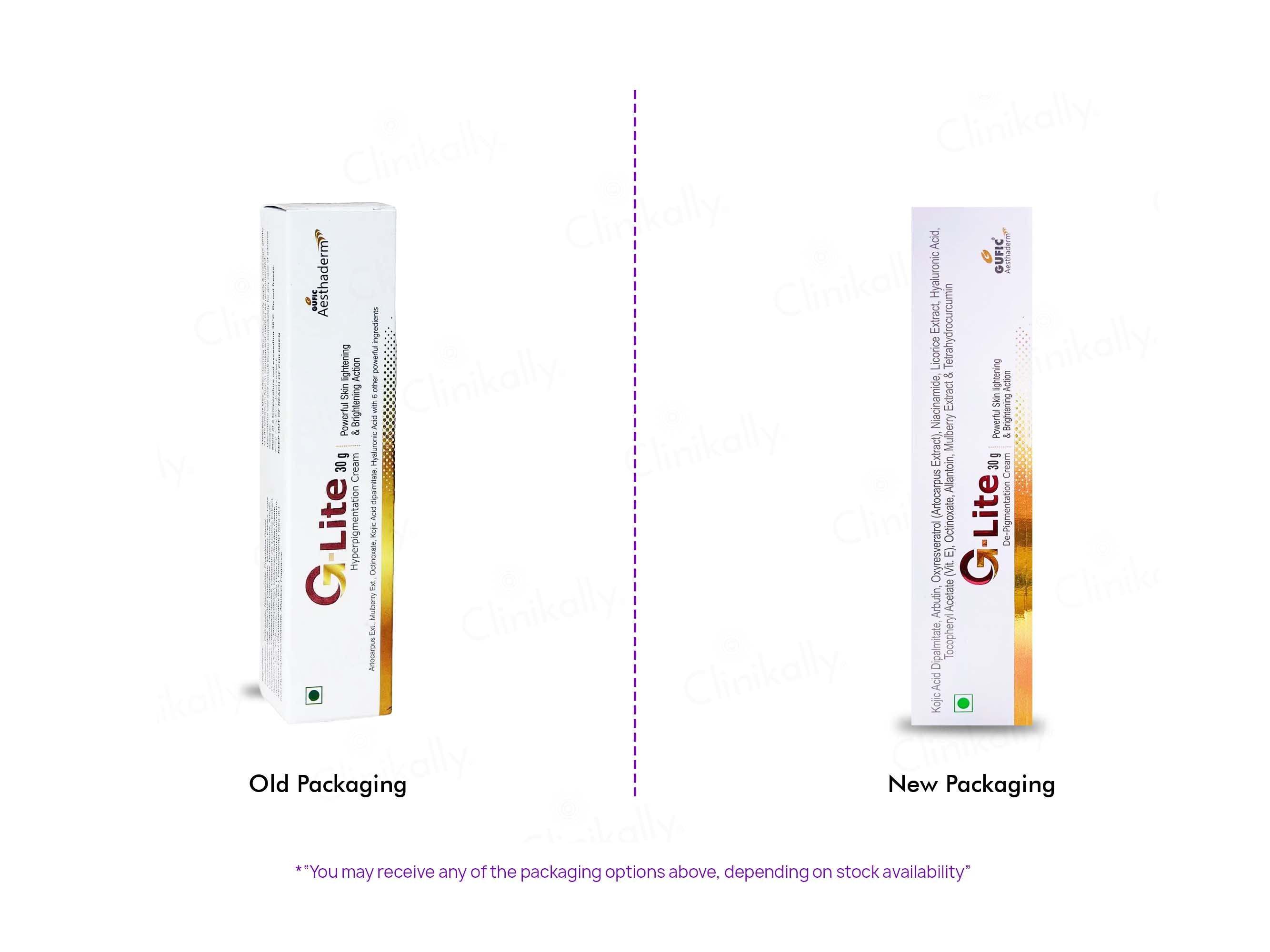 G-Lite De-Pigmentation Cream