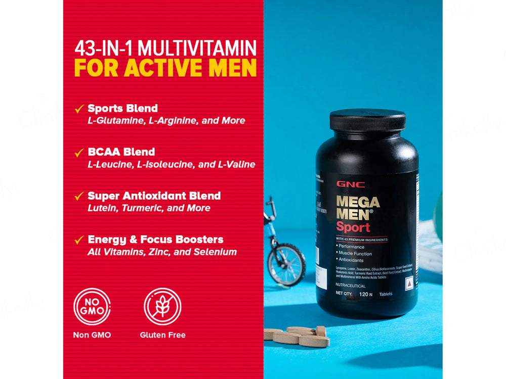 GNC Mega Men Sport Nutraceutical Tablet
