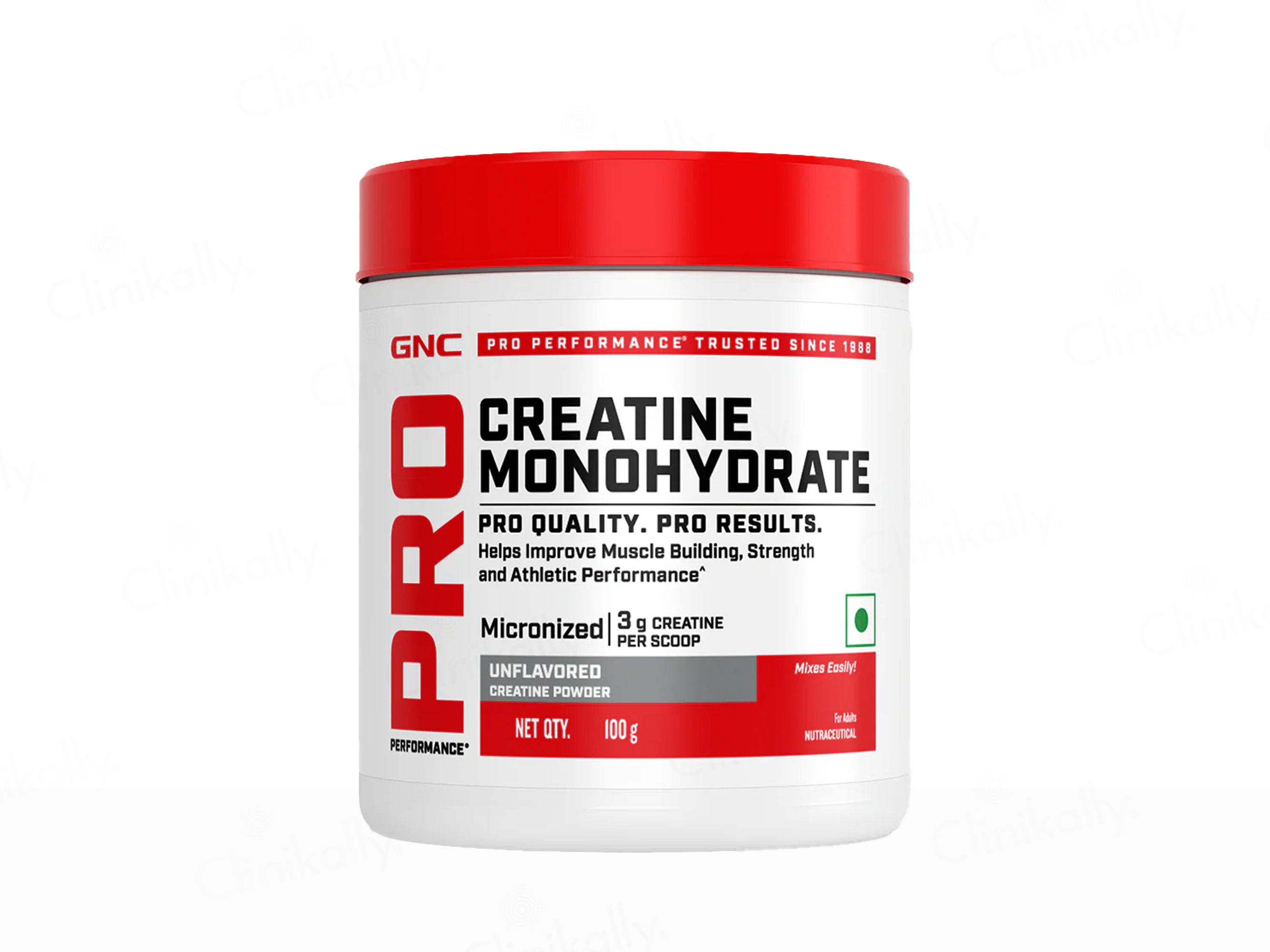 GNC Pro Performance Creatine Monohydrate Powder - Unflavored