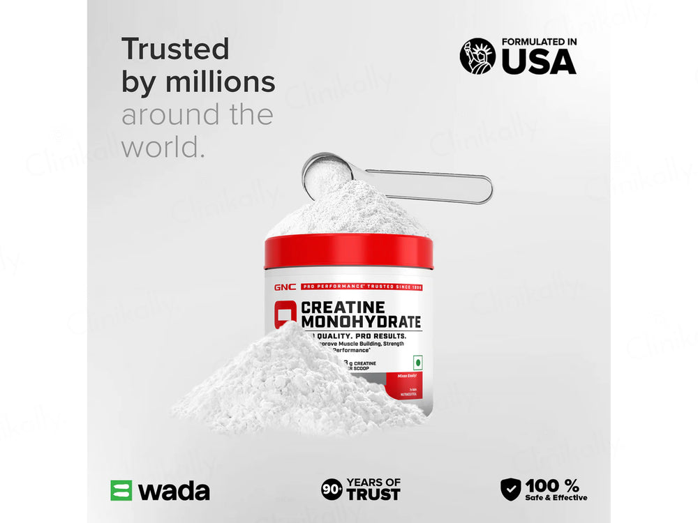 GNC Pro Performance Creatine Monohydrate Powder - Unflavored