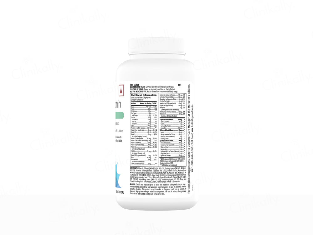 GNC Women's Multivitamin 50 Plus Nutraceutical Tablet