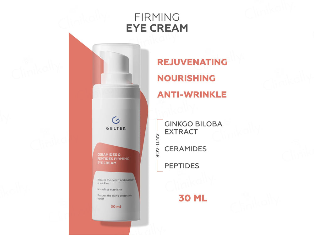 Geltek Ceramides & Peptides Firming Eye Cream