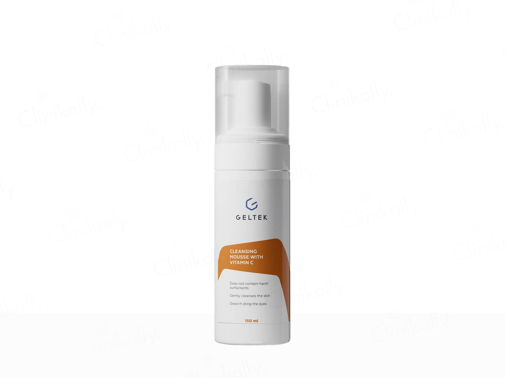 Geltek Cleansing Mousse With Vitamin C