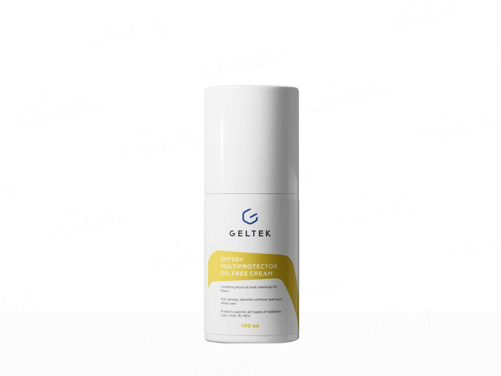Geltek Multiprotector Oil-Free Sunscreen Face Cream SPF 50+