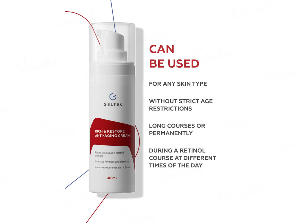 Geltek Rich & Restore Anti-Aging Cream