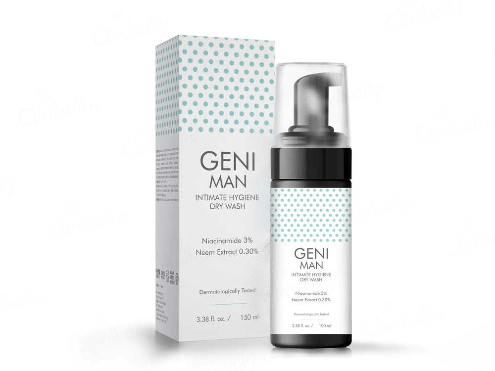 Geni Man Intimate Hygiene Dry Wash