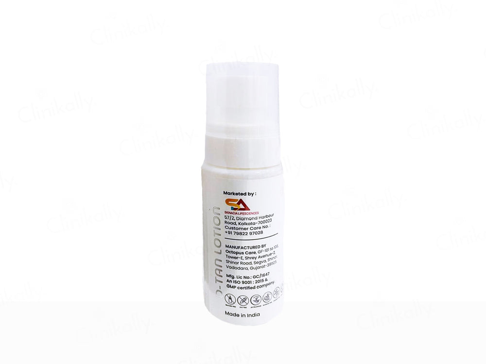 Gentiglow 12% Glycolic Acid D-Tan Lotion