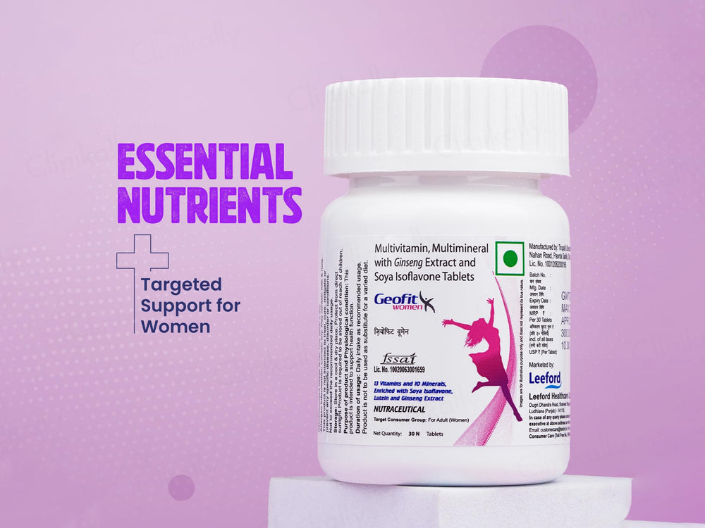 Geofit Women Nutraceutical Tablet