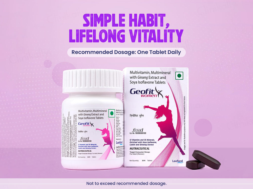 Geofit Women Nutraceutical Tablet