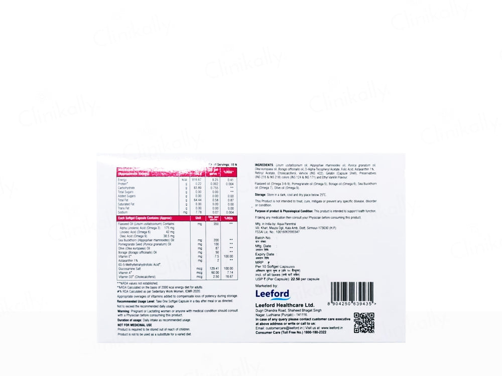 Geomax Multi Omega 3-5-6-7-9 Softgel Capsule