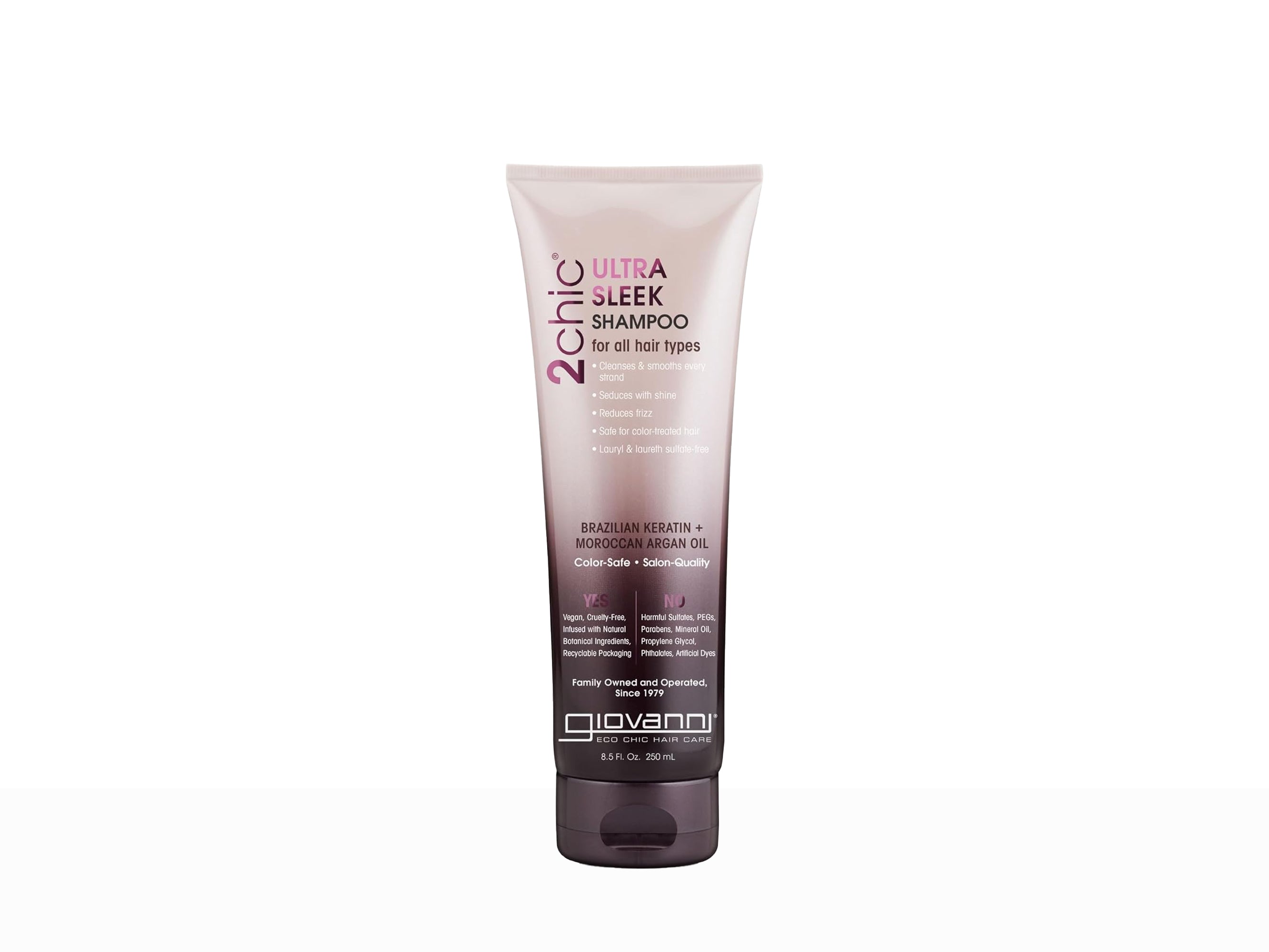 Giovanni 2Chic Brazilian Keratin & Moroccan Argan Oil Ultra-Sleek Shampoo