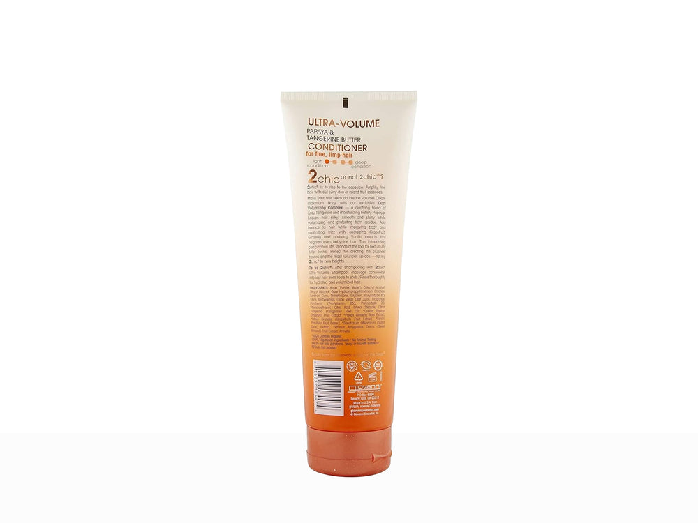 Giovanni 2Chic Papaya & Tangerine Butter Ultra-Volume Conditioner