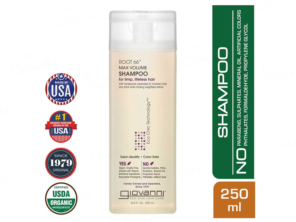 Giovanni Root 66 Max Volume Shampoo