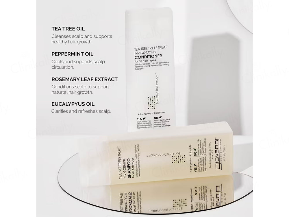 Giovanni Tea Tree Triple Treat Invigorating Conditioner