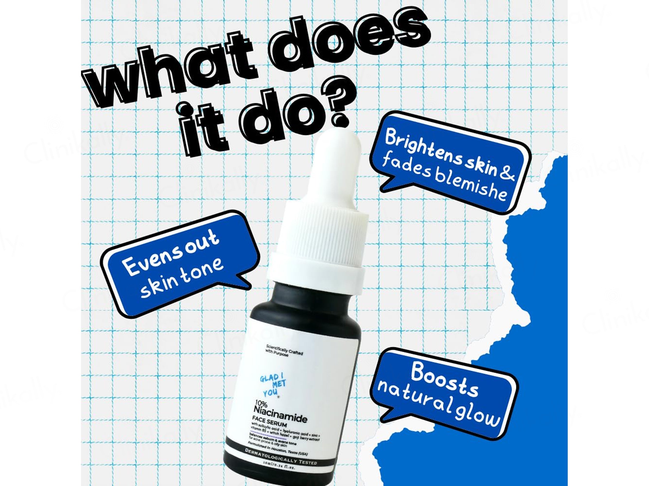 Glad I Met You 10% Niacinamide Face Serum