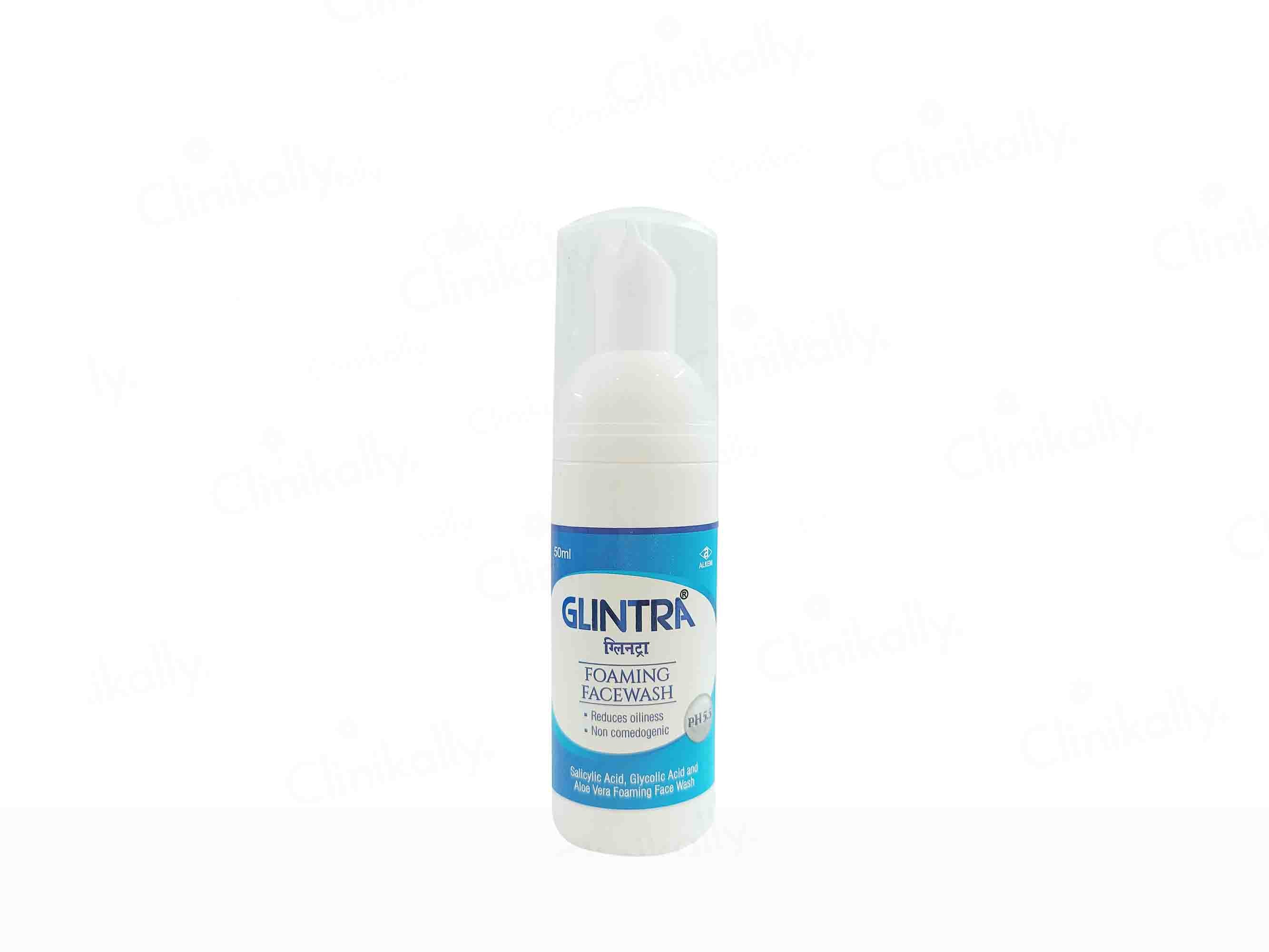Glintra Foaming Face Wash - Clinikally