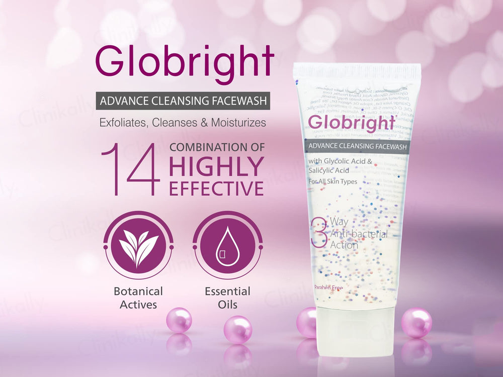 Globright 3 Way Anti-Bacterial Facewash