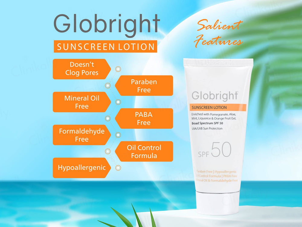Globright Sunscreen Lotion SPF 50
