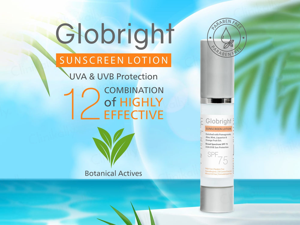 Globright Sunscreen Lotion SPF 75