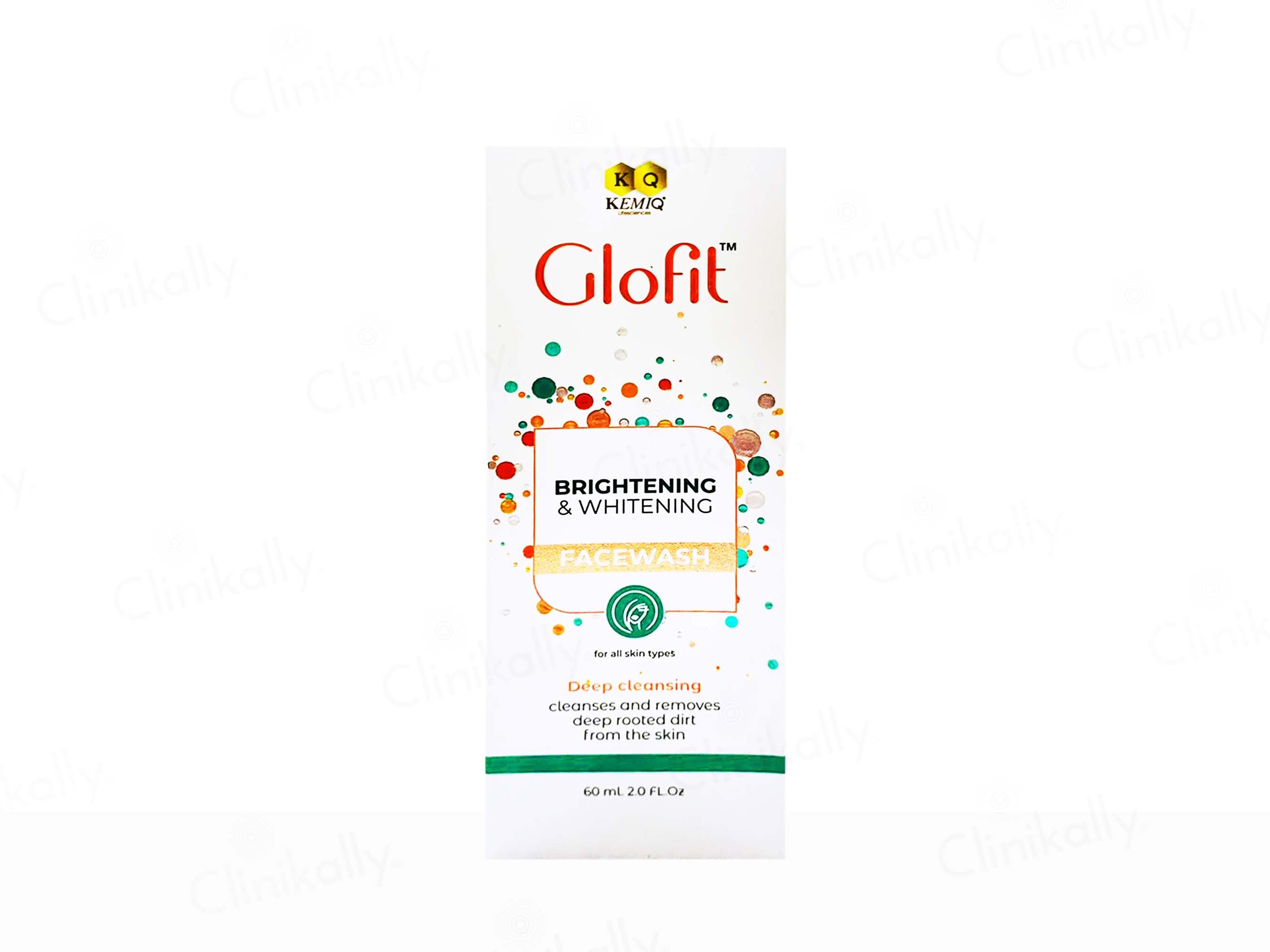 Kemiq Glofit Brightening & Whitening Face Wash