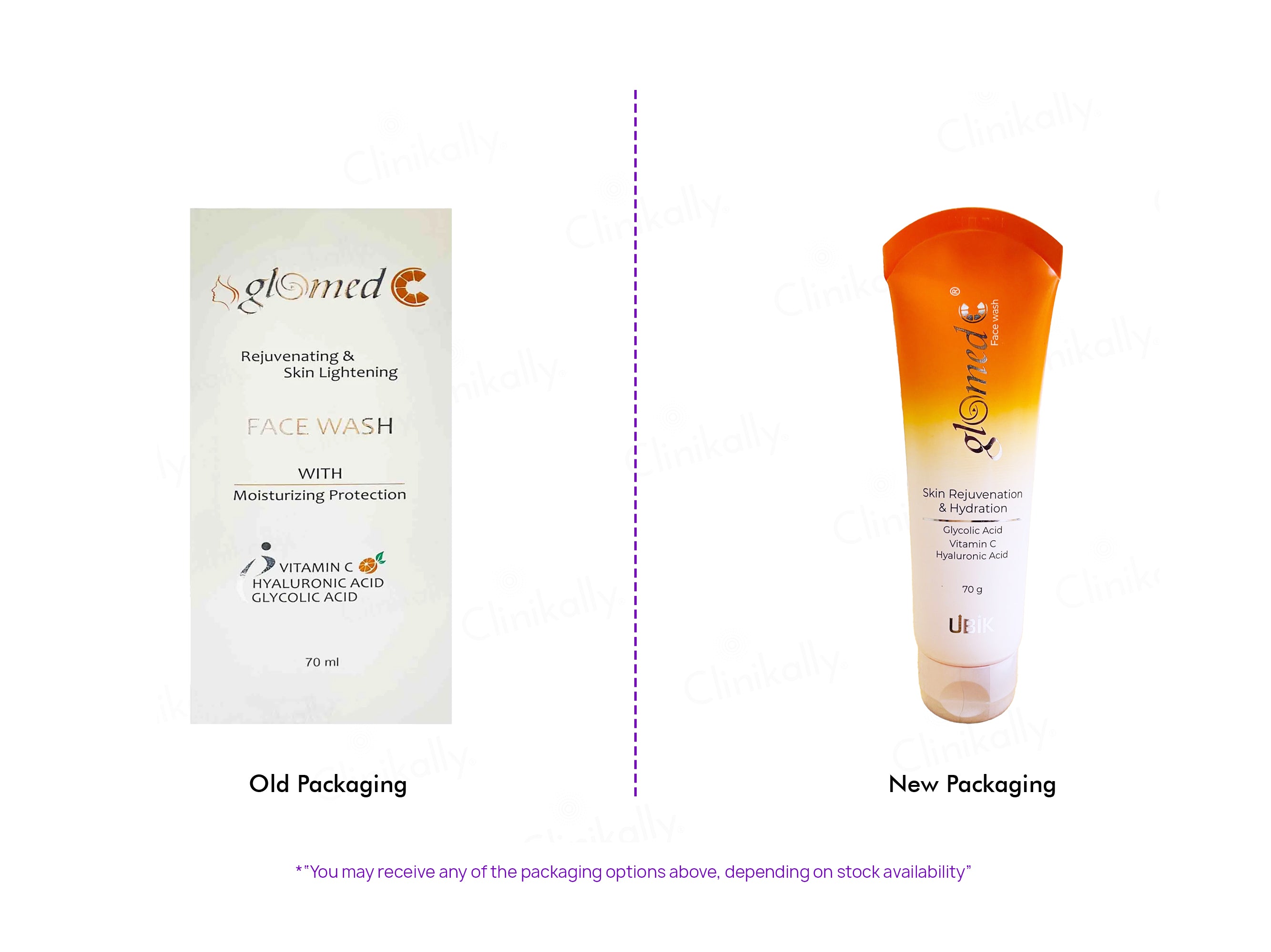 Glomed C Rejuvenating & Skin Lightening Face Wash