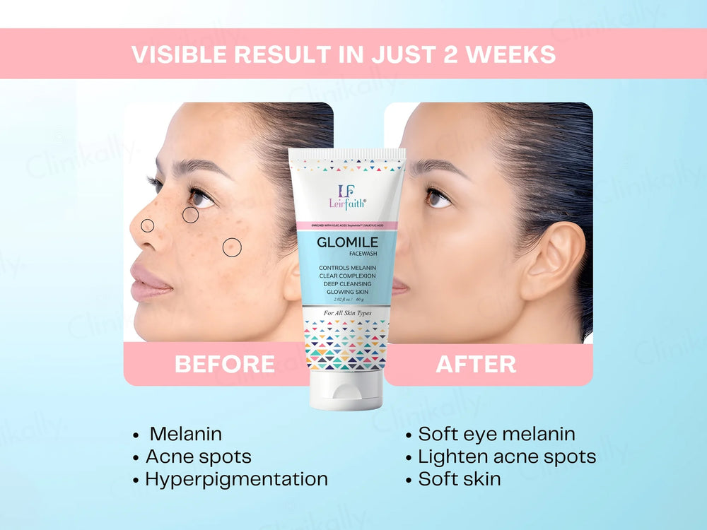 Leirfaith Glomile Deep Cleansing Facewash