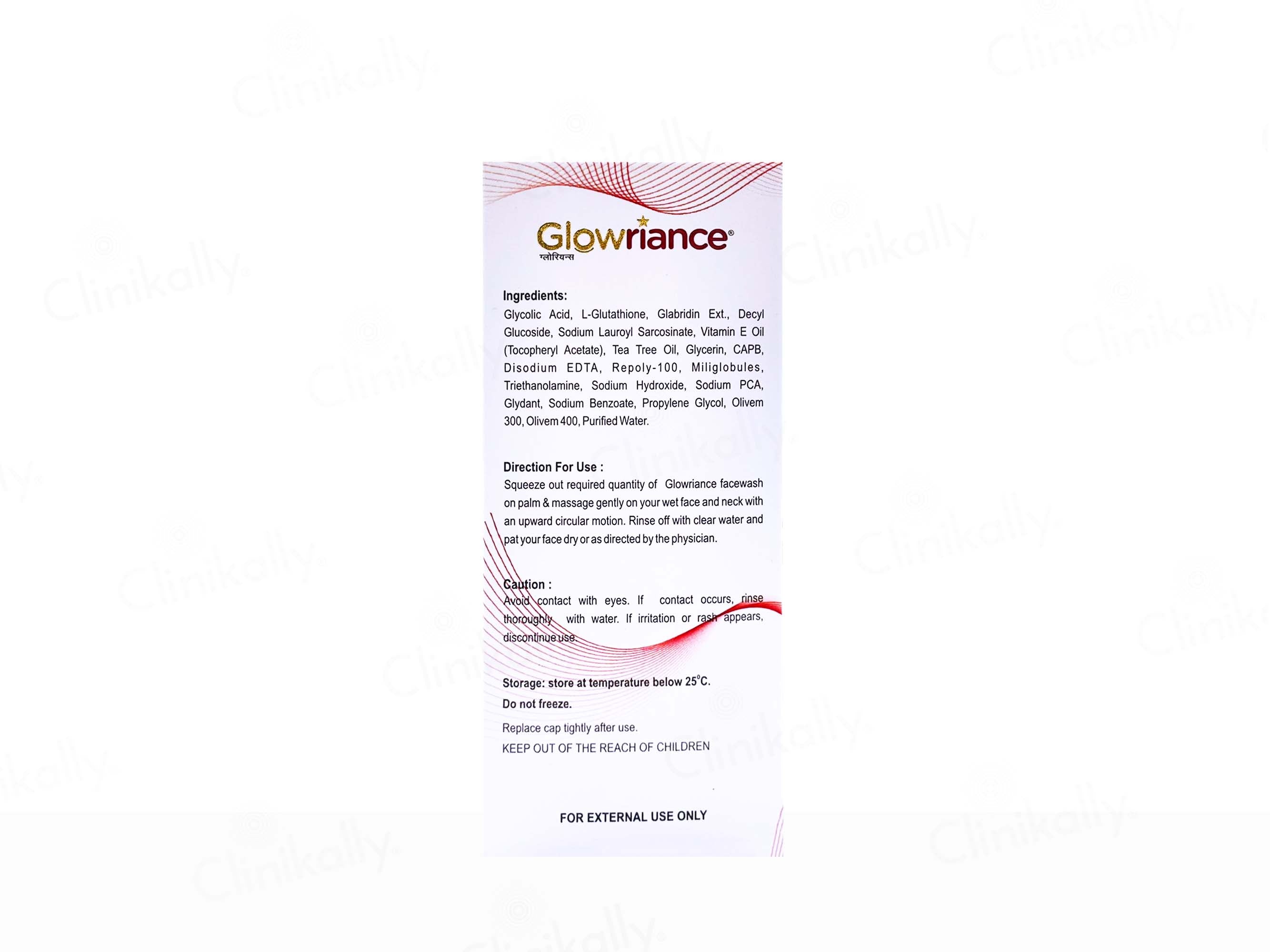 Glowriance Skin Renewing Face Wash