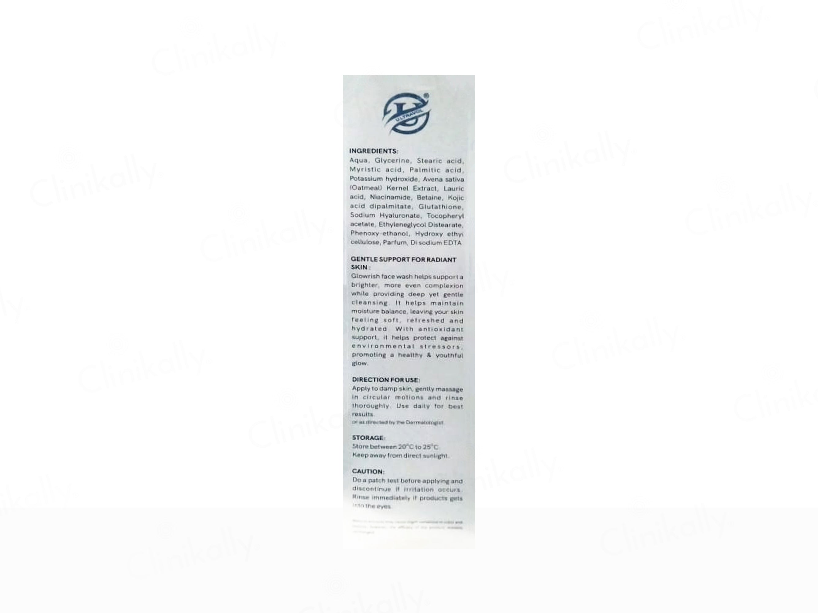 Glowrish Glutathione Skin Brightening Facewash