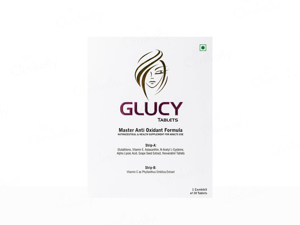 Glucy Master Anti Oxidant Combo Kit Tablet