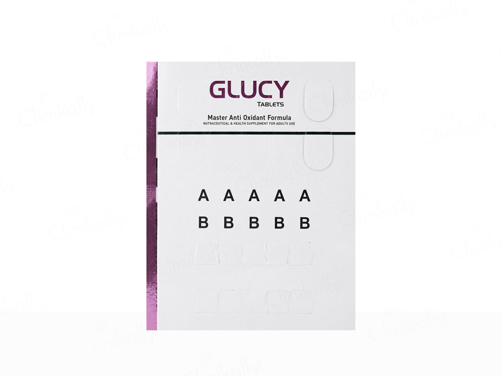 Glucy Master Anti Oxidant Combo Kit Tablet